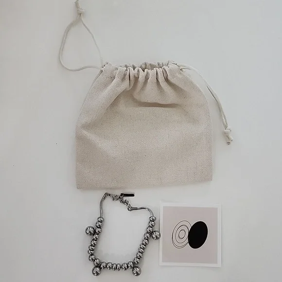 Knature The Label (Formerly Gypsy By Knature) Single Silver Moon Phase Anklet - Picture 6 of 6